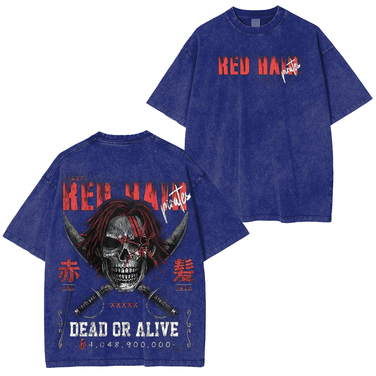 One Piece Oversized Washed T-Shirt