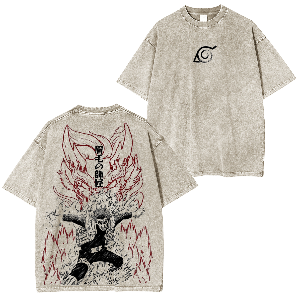 Naruto Washed T-shirt/Crewneck/Hoodie