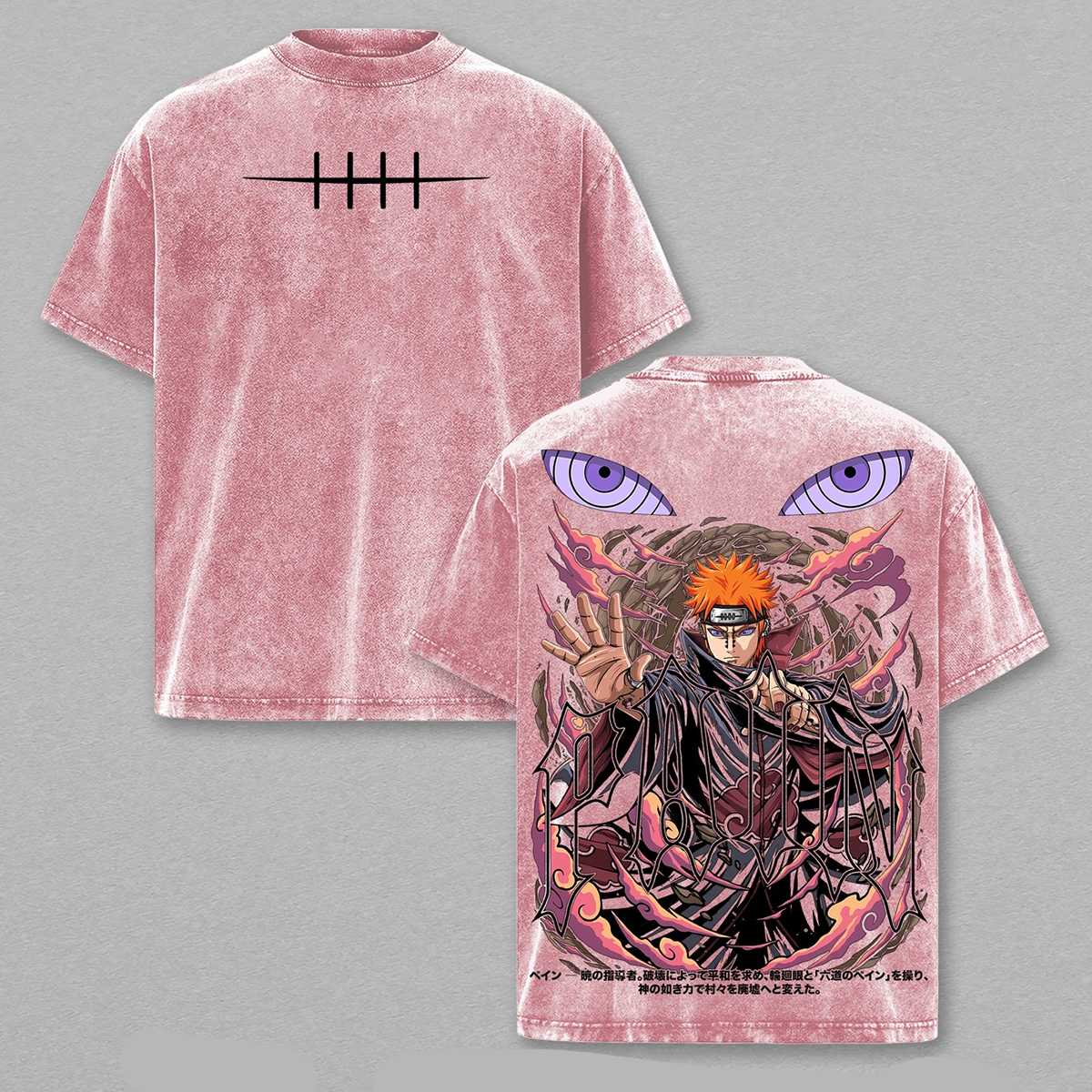 Naruto Unisex Washed T-Shirt