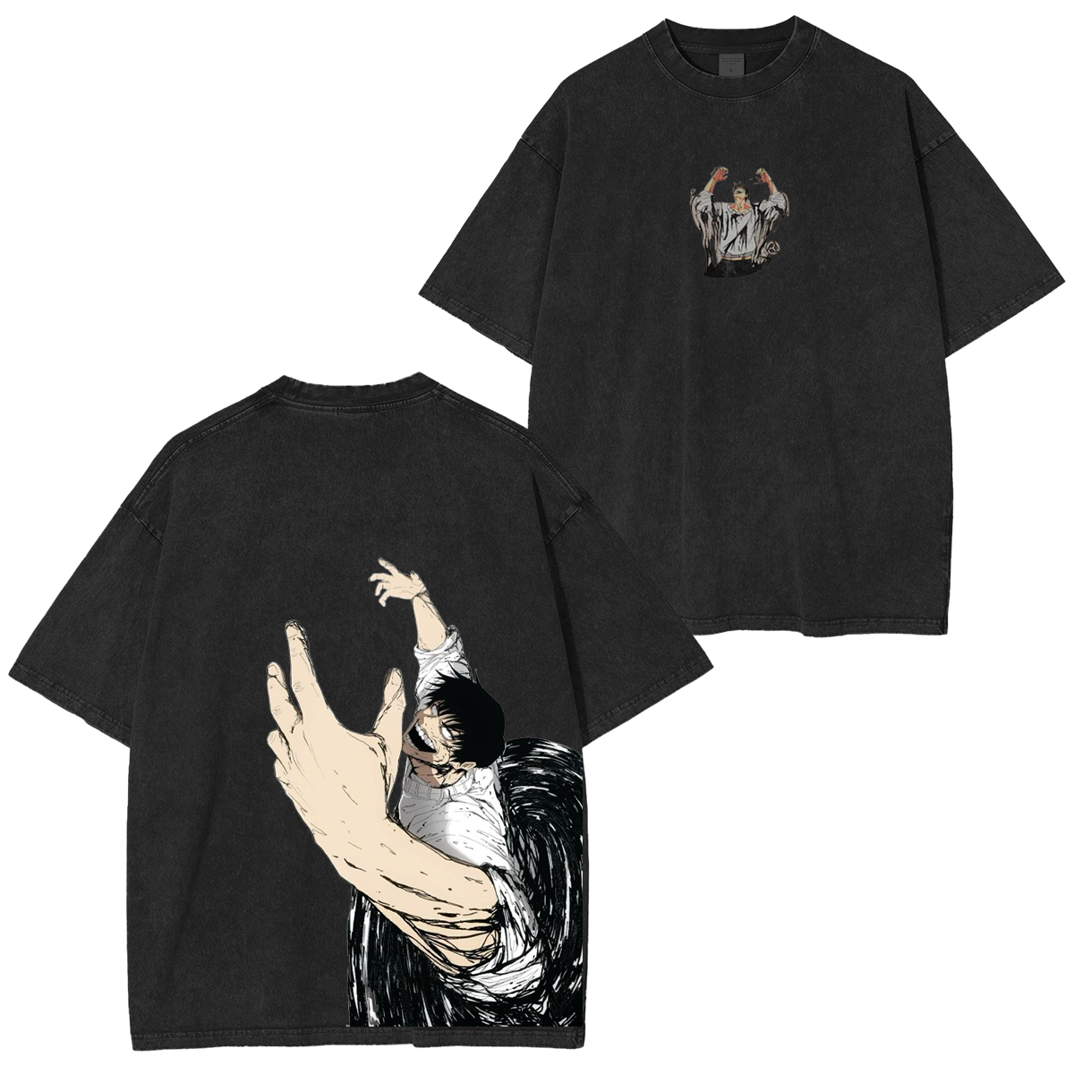 Toji Fushiguro Jujutsu kaisen Unisex Washed T-Shirt