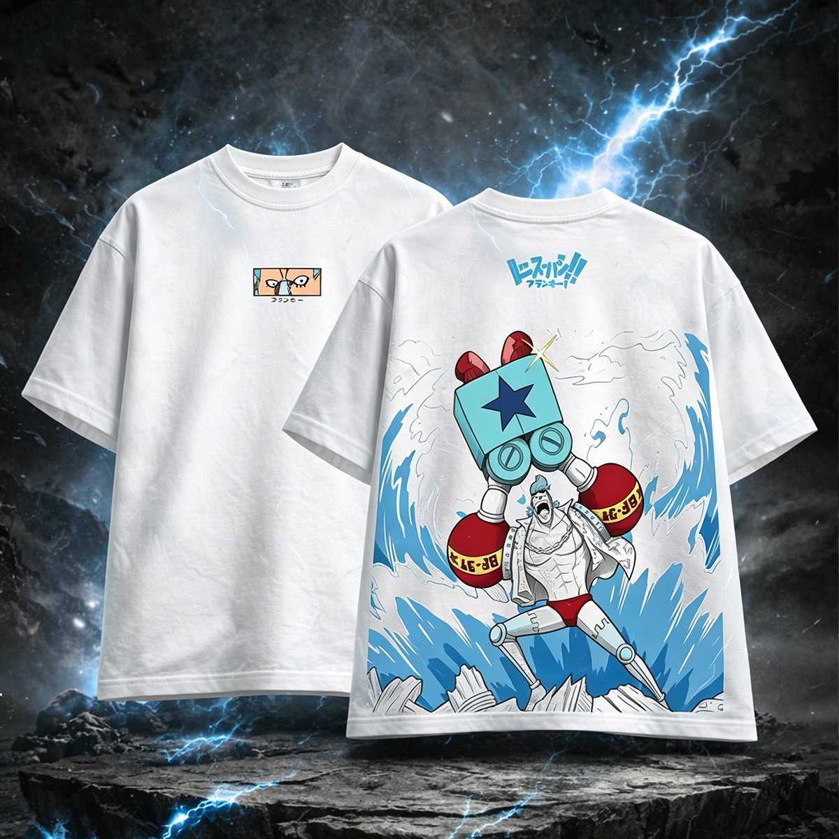 Franky x sutori One Piece Oversize Unisex Shirts/Crewneck/Hoodie