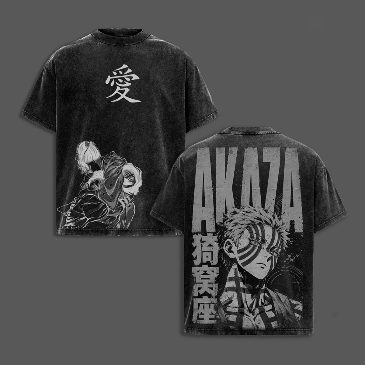 Demon Slayer Anime Washed T-shirt/Crewneck/Hoodie