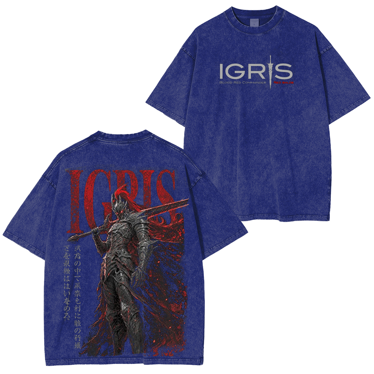 Solo Leveling Anime Washed T-shirt
