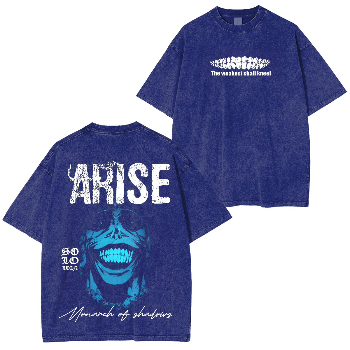 Solo Leveling Anime Washed T-shirt