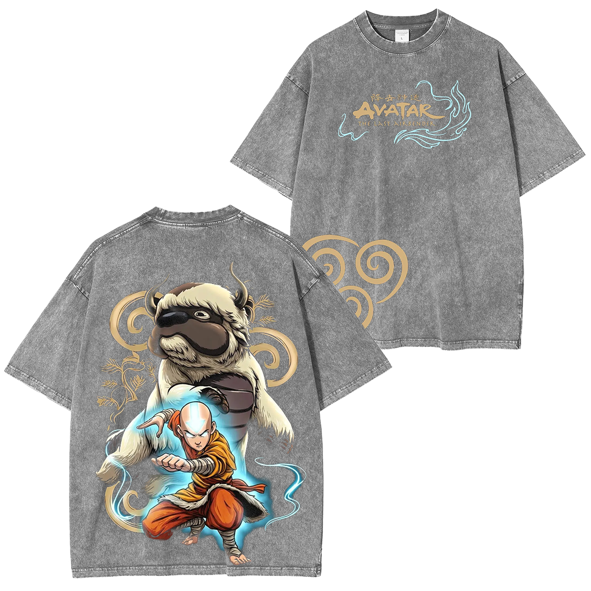 Avatar: The Last Airbender Anime Washed T-shirt