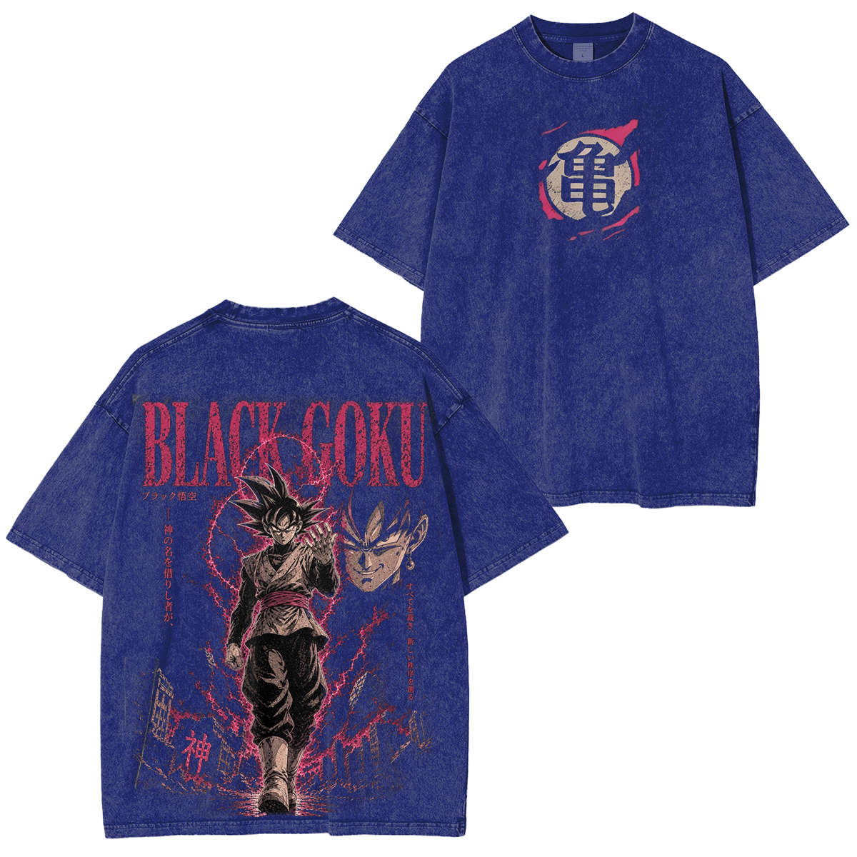 Dragon Ball Anime Washed T-shirt