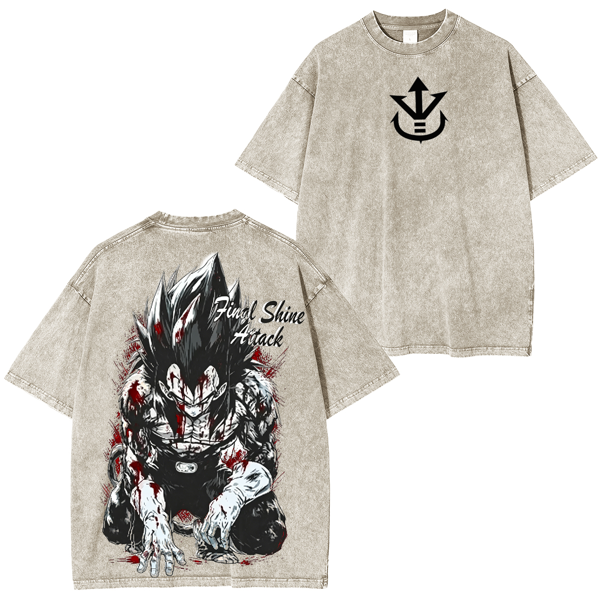 Dragon Ball :Vegeta Vintage Tee