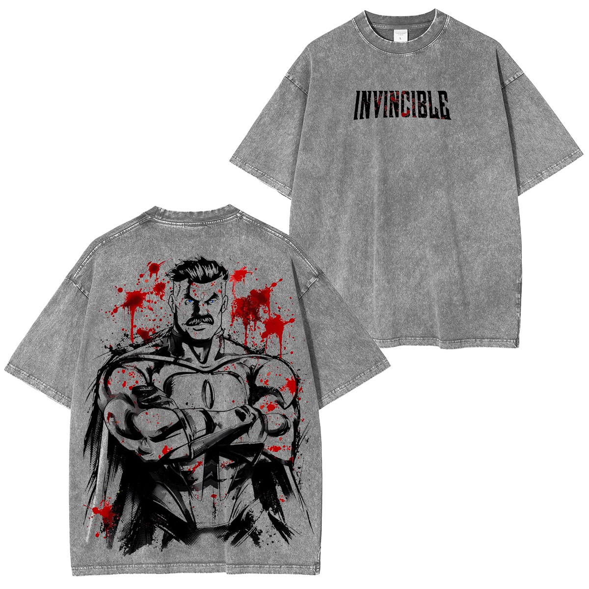 Invincible Washed T-shirt/Crewneck/Hoodie