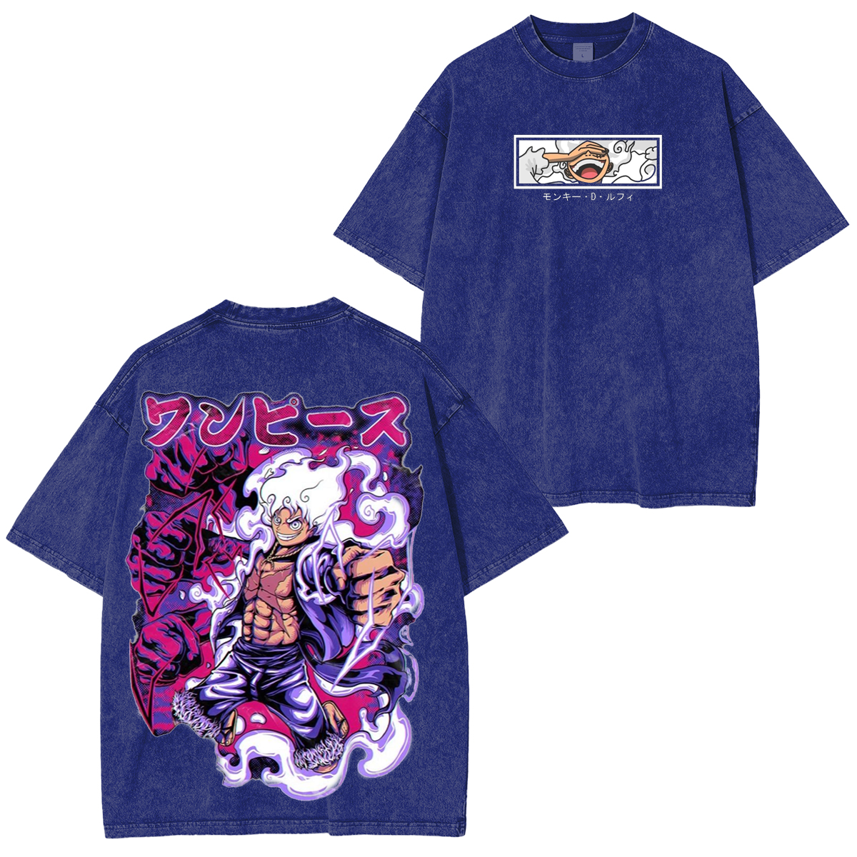 One Piece Anime Unisex Washed T-shirt/Hoodie