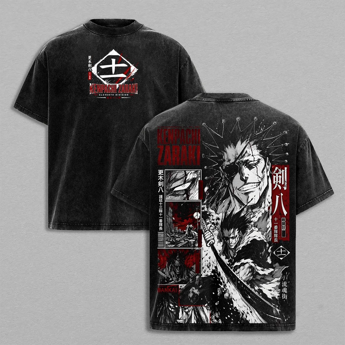 Bleach Vintage Washed T-shirt/Crewneck/Hoodie