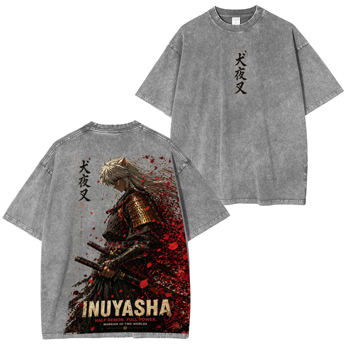 Inuyasha Washed T-shirt/Crewneck/Hoodie
