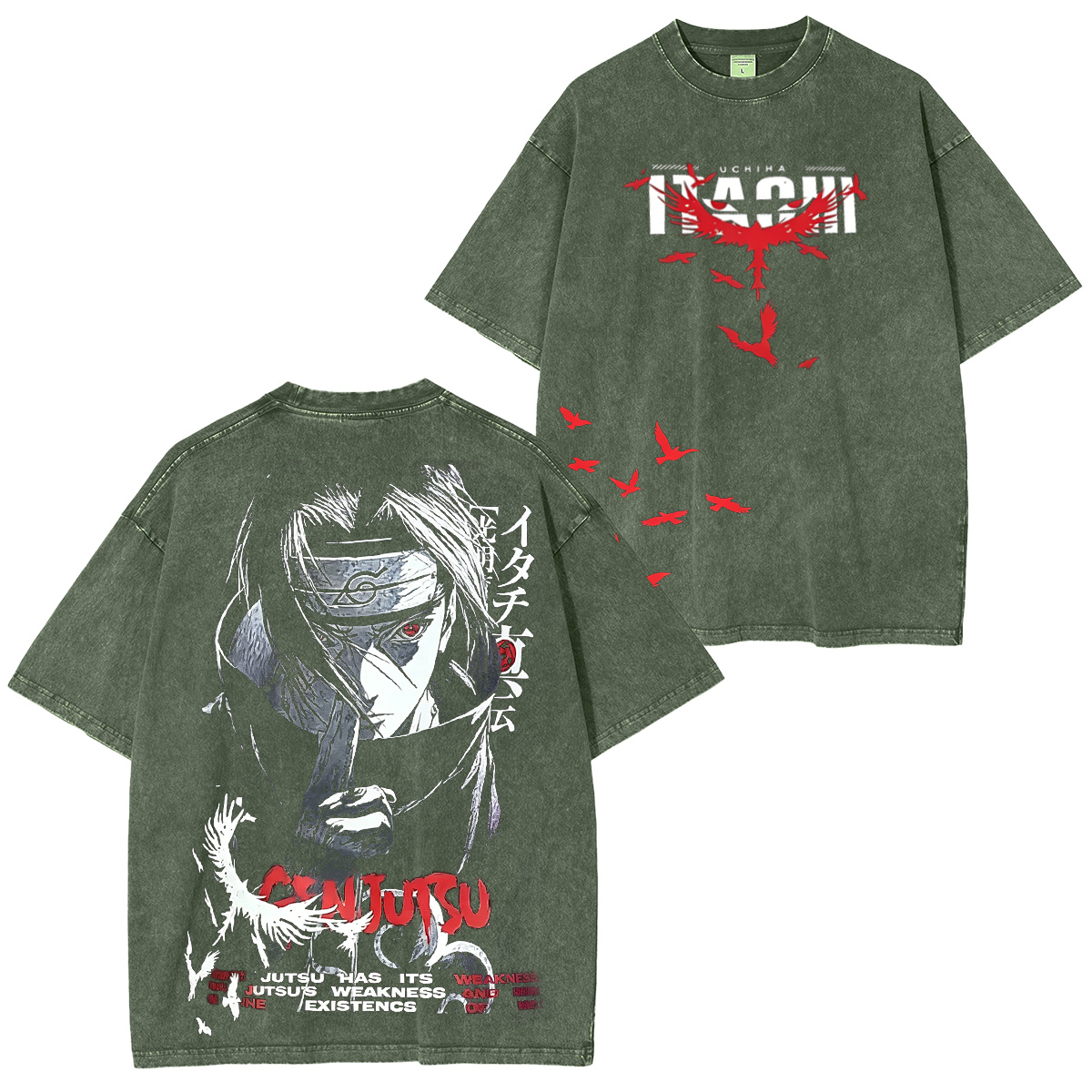 Naruto Vintage washed T-shirt/Crewneck/Hoodie