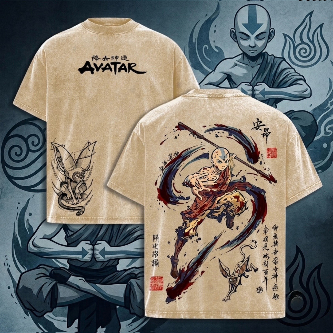 Avatar Unisex  Washed T-Shirt