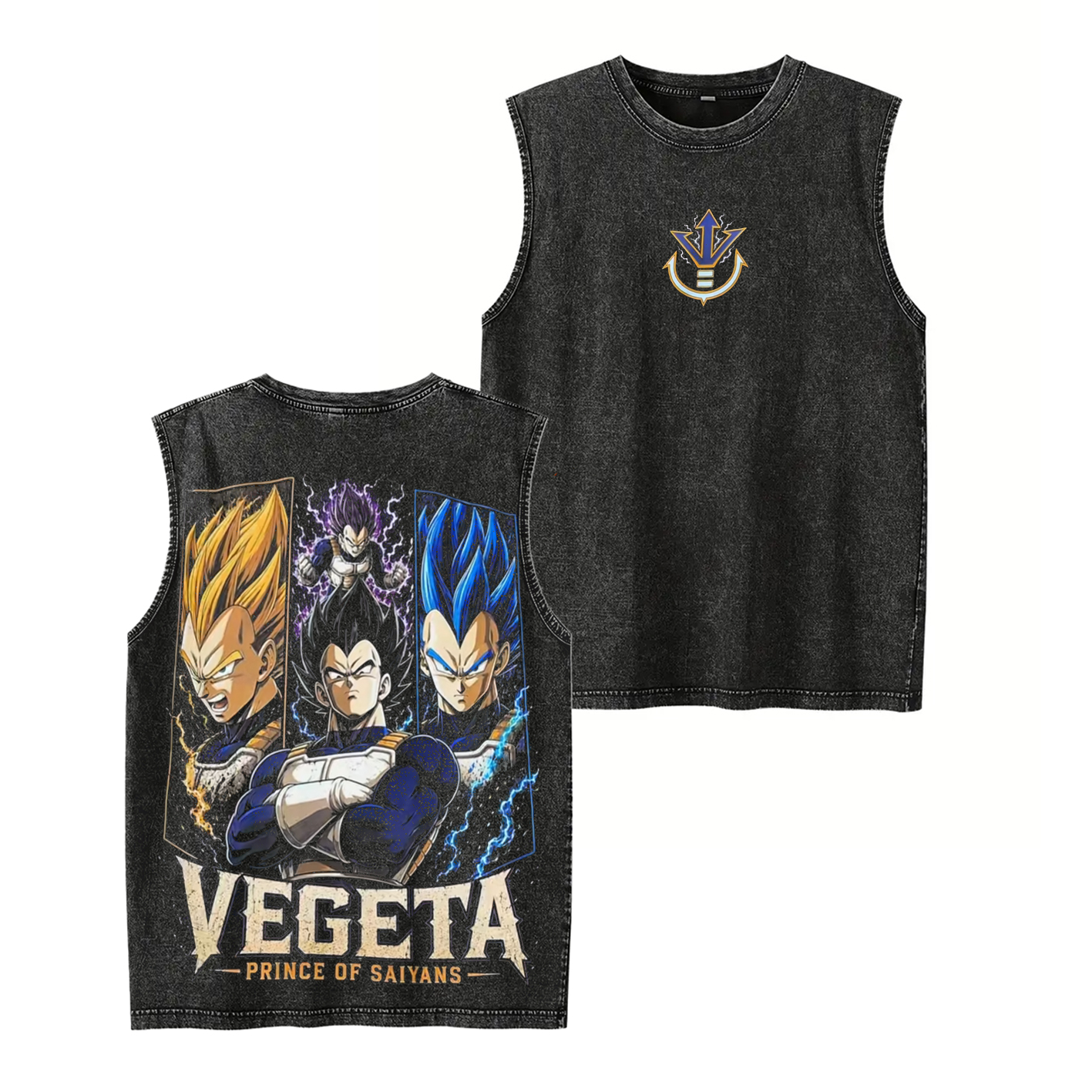 Dragon Ball Vintage Unisex  Washed T-Shirt
