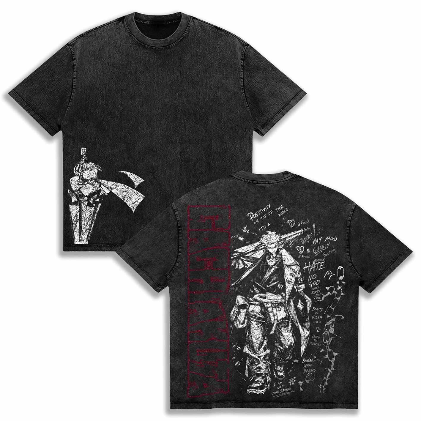 Gachiakuta Anime Unisex  Washed T-Shirt