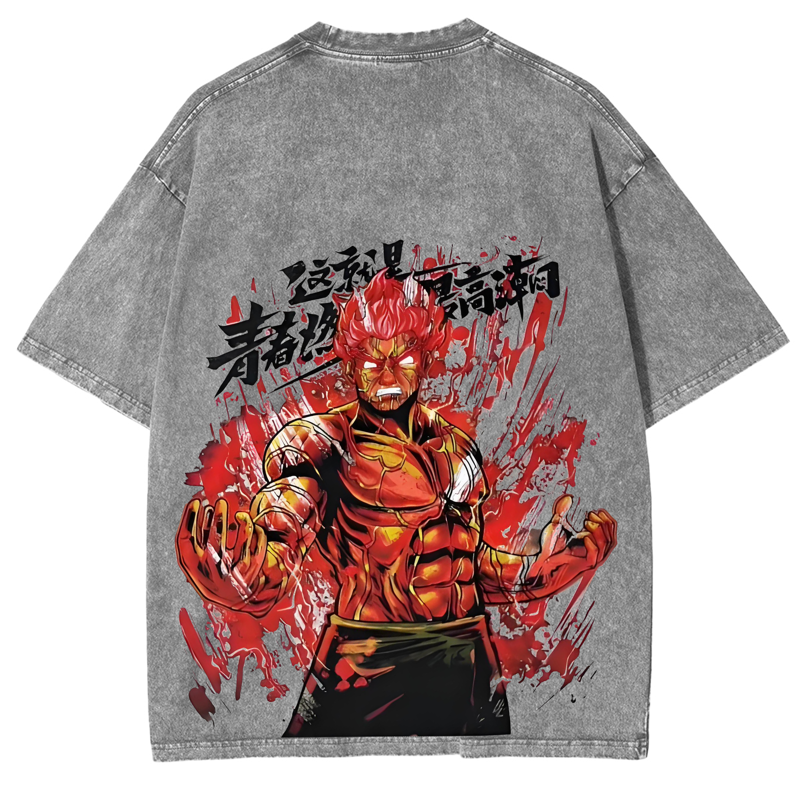 Naruto Washed Oversized T-Shirt