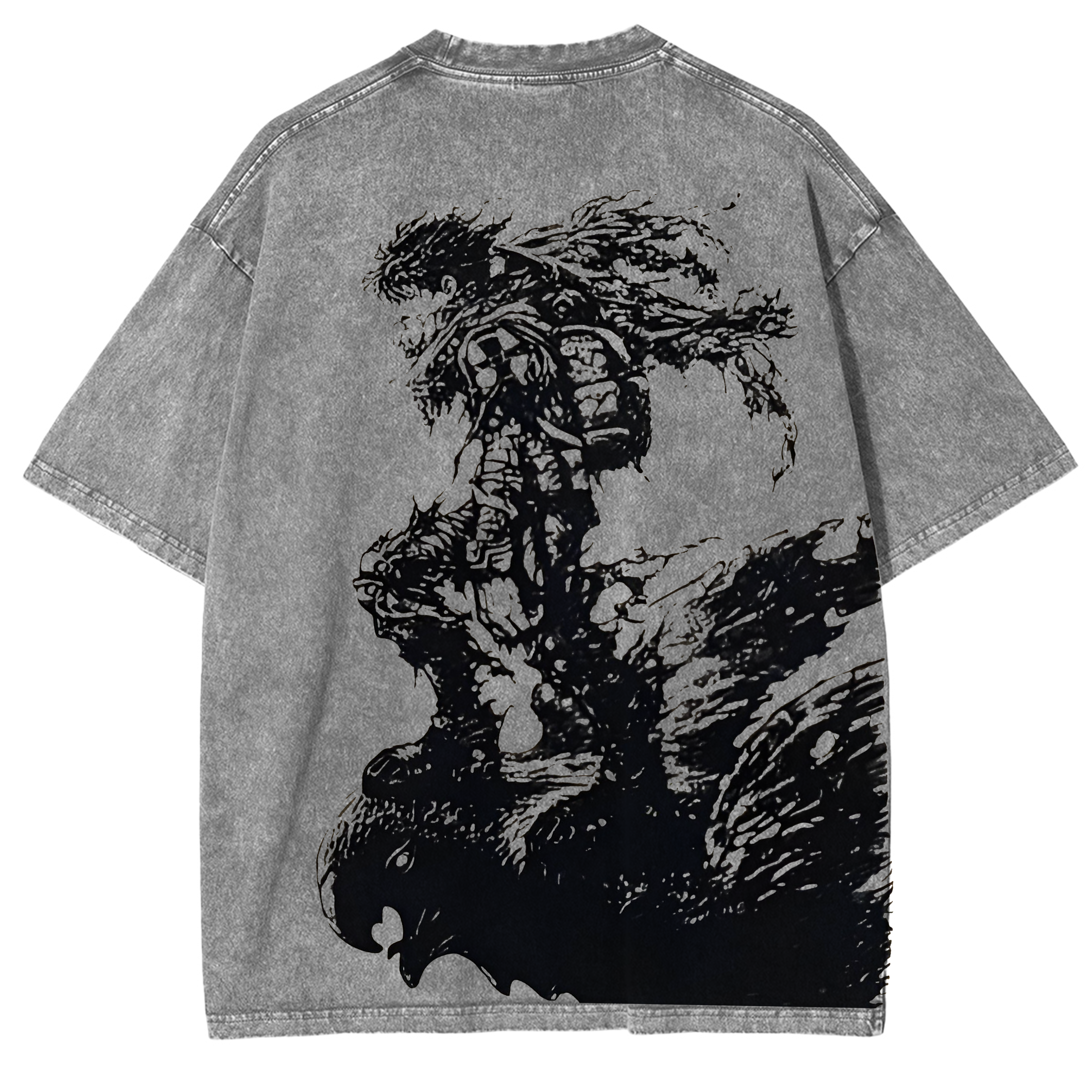 Fushiguro Toji Jujutsu Kaisen Anime Manga Washed Shirts