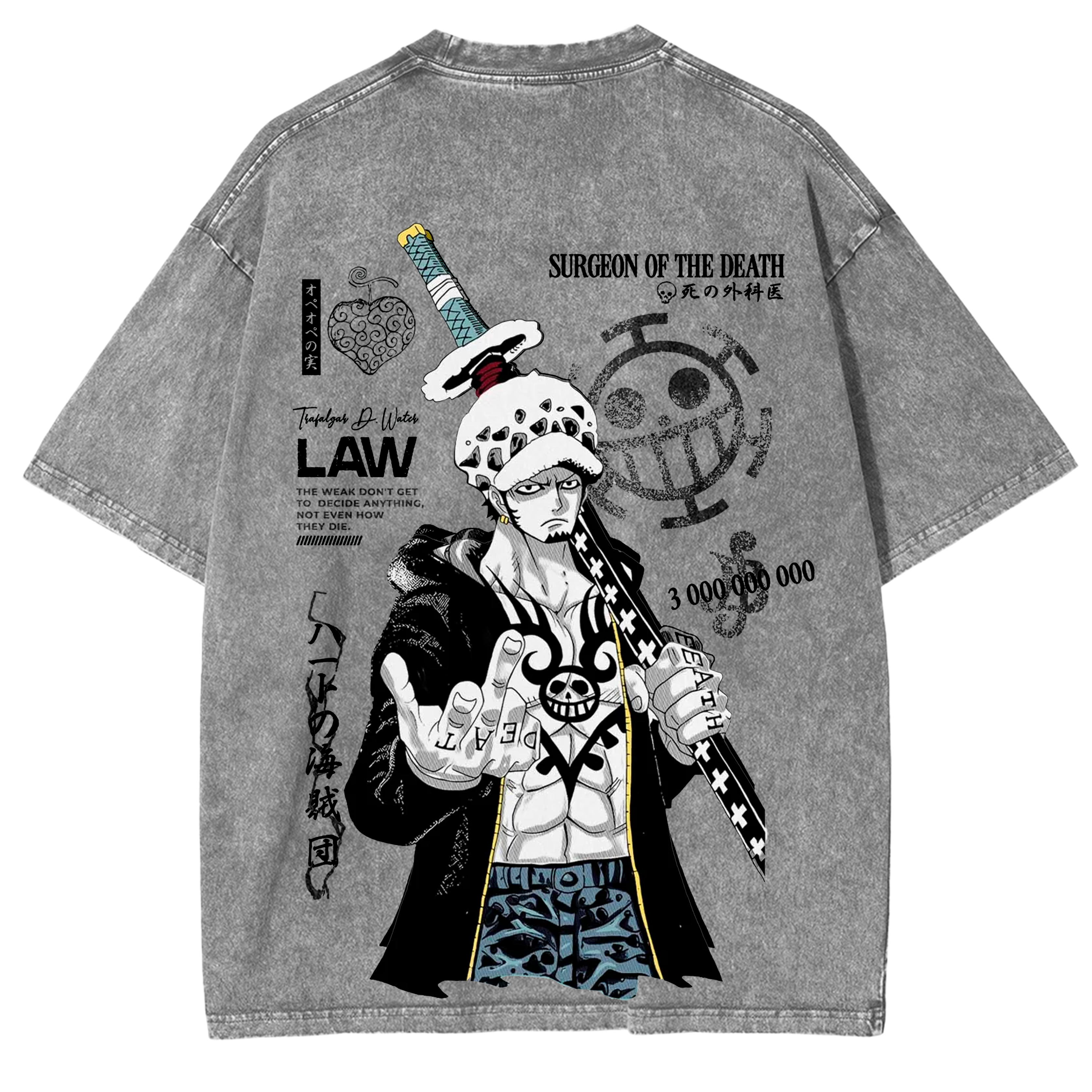 Camisa Trafalgar Law AnimeT-Shirts