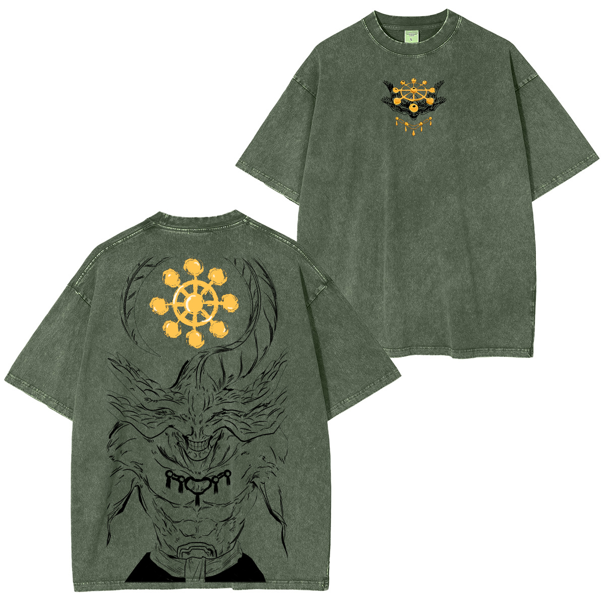 Jujutsu Kaisen :Makora Vintage washed T-shirt/Crewneck/Hoodie