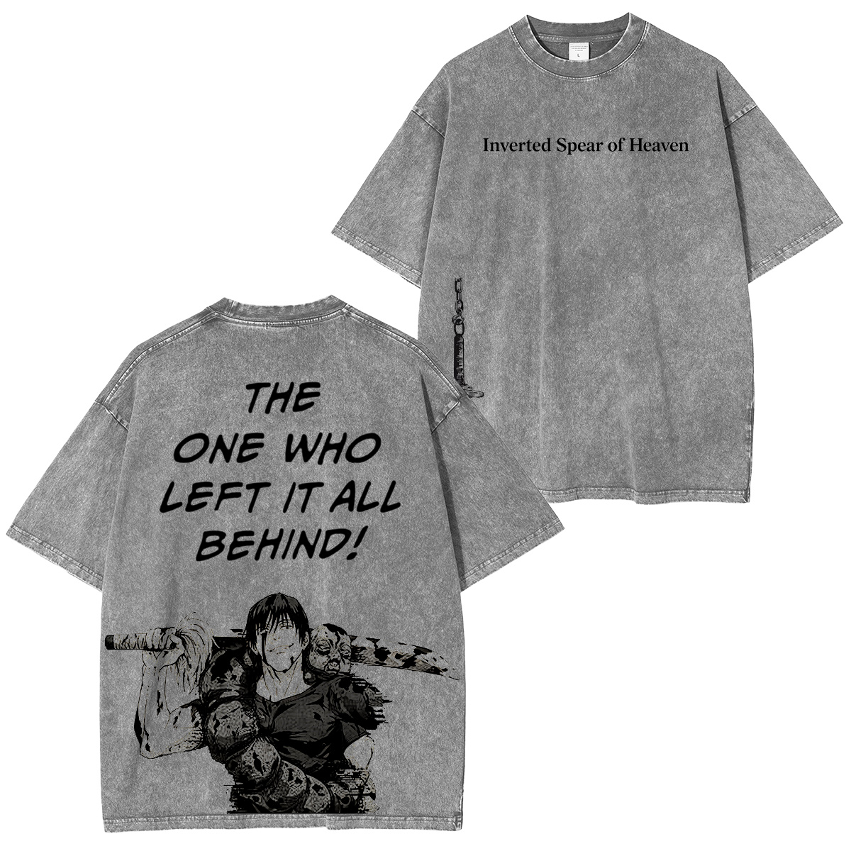 Jujutsu Kaisen :Toji Fushiguro Vintage washed T-shirt/Crewneck/Hoodie
