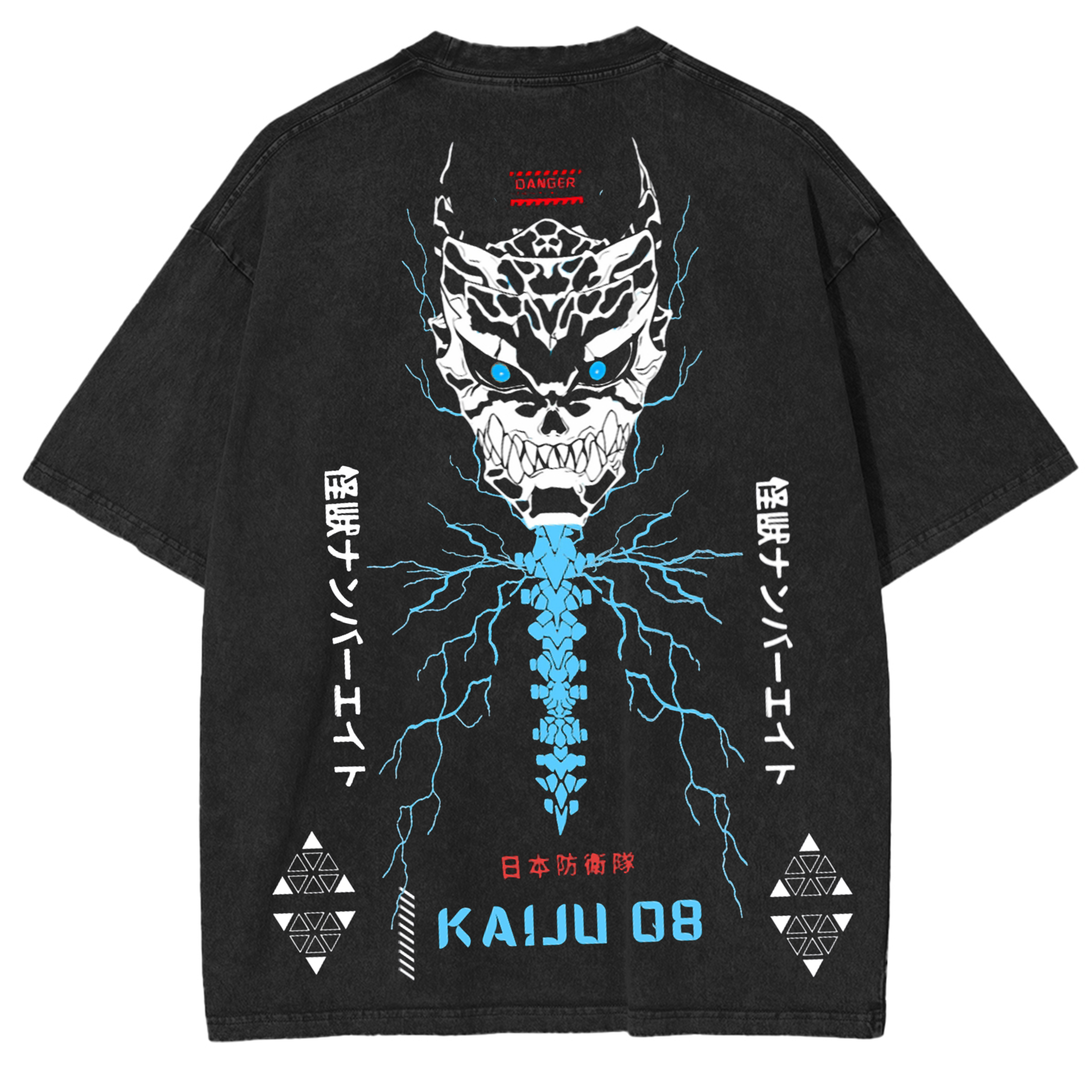 Kaiju No. 8 Oversize Vintage Washed T-Shirt