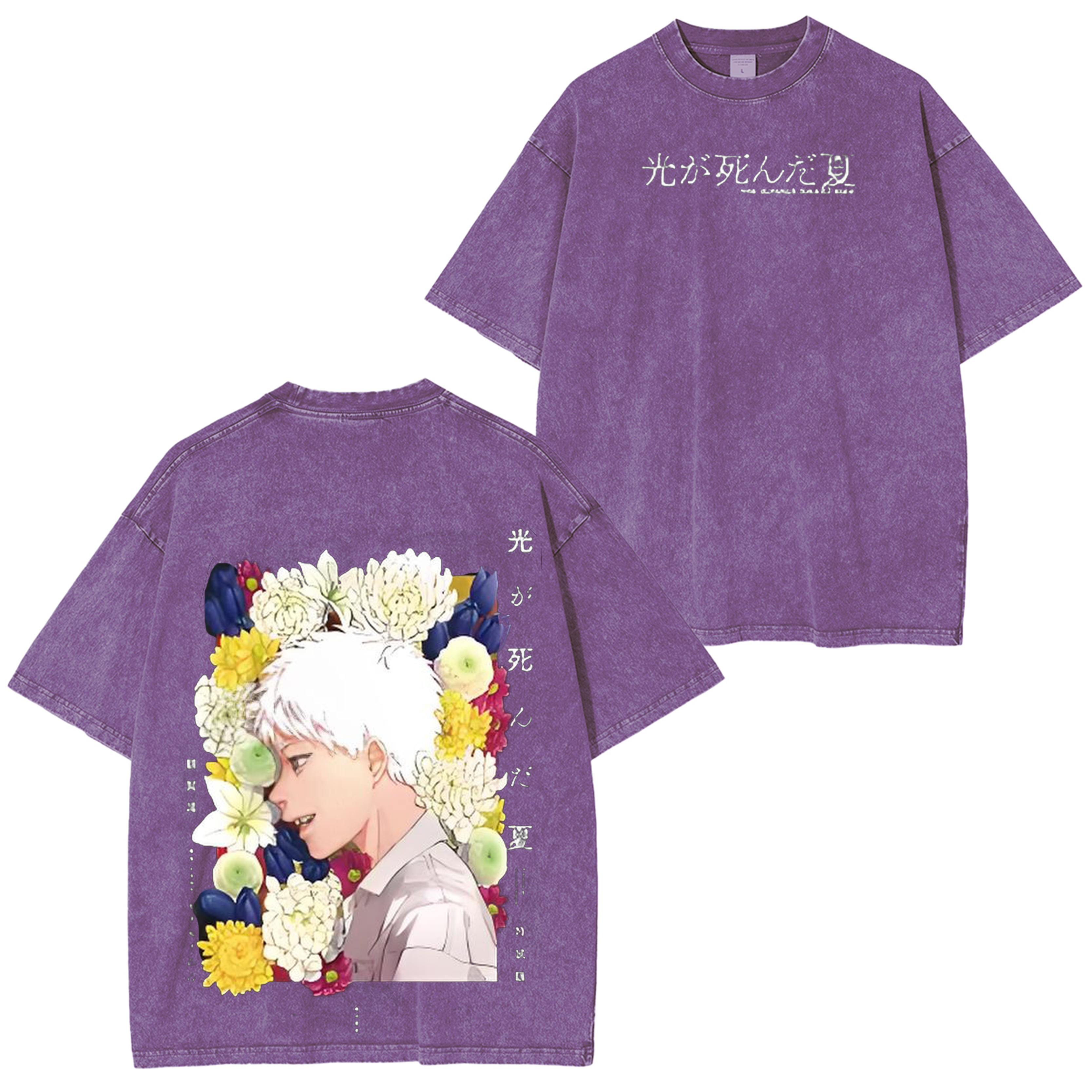Flowers - The Summer Hikaru Died Anime T-Shirts