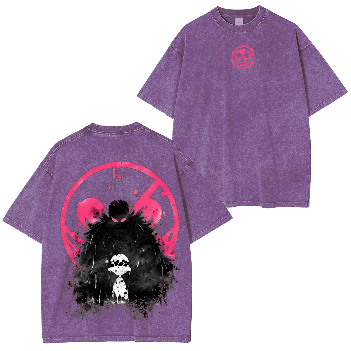 Donquixote Doflamingo Vintage Retro Wash Tee