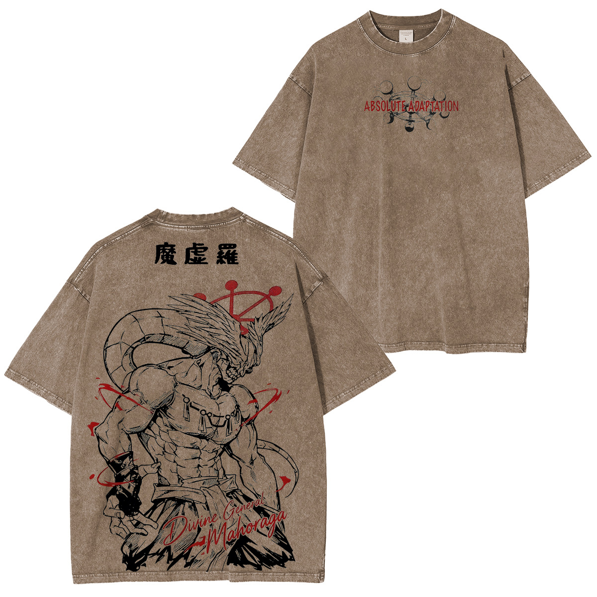 Jujutsu Kaisen :Mahoraga Vintage washed T-shirt/Crewneck/Hoodie