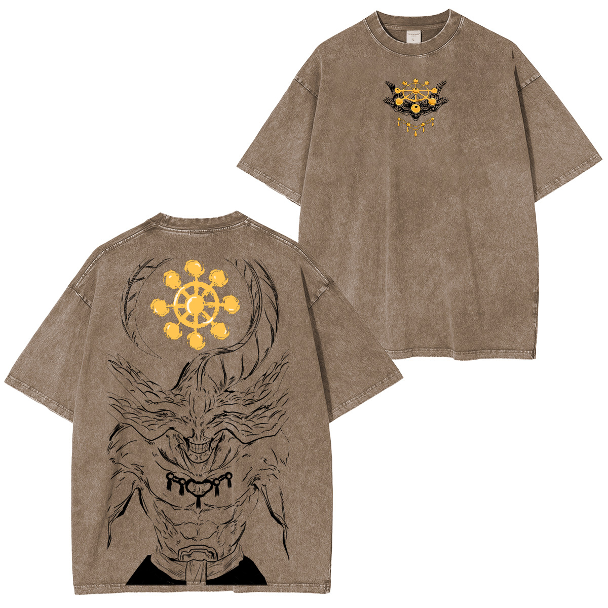 Jujutsu Kaisen :Makora Vintage washed T-shirt/Crewneck/Hoodie
