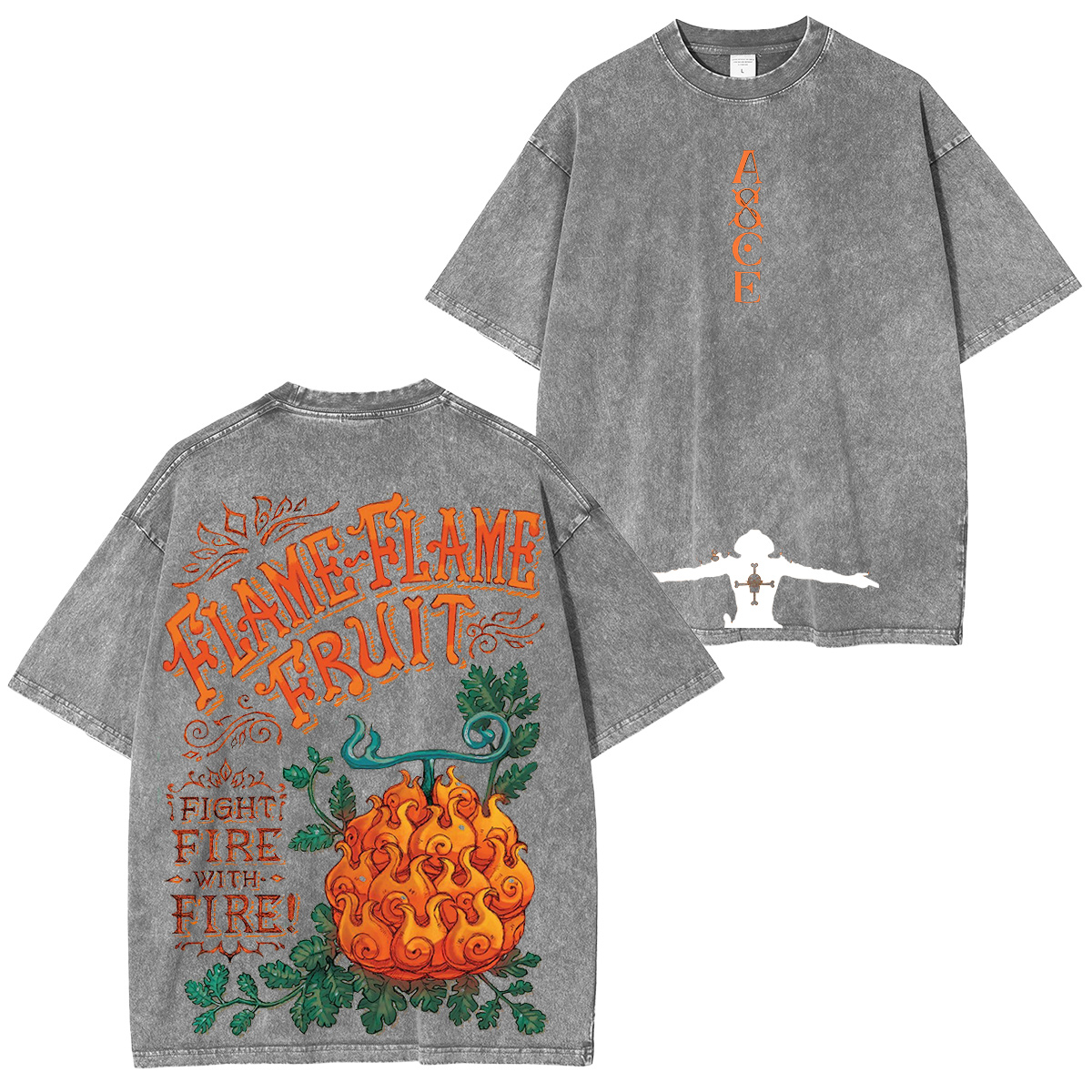 OnePiece : portgasdace Vintage washed T-shirt/Crewneck/Hoodie