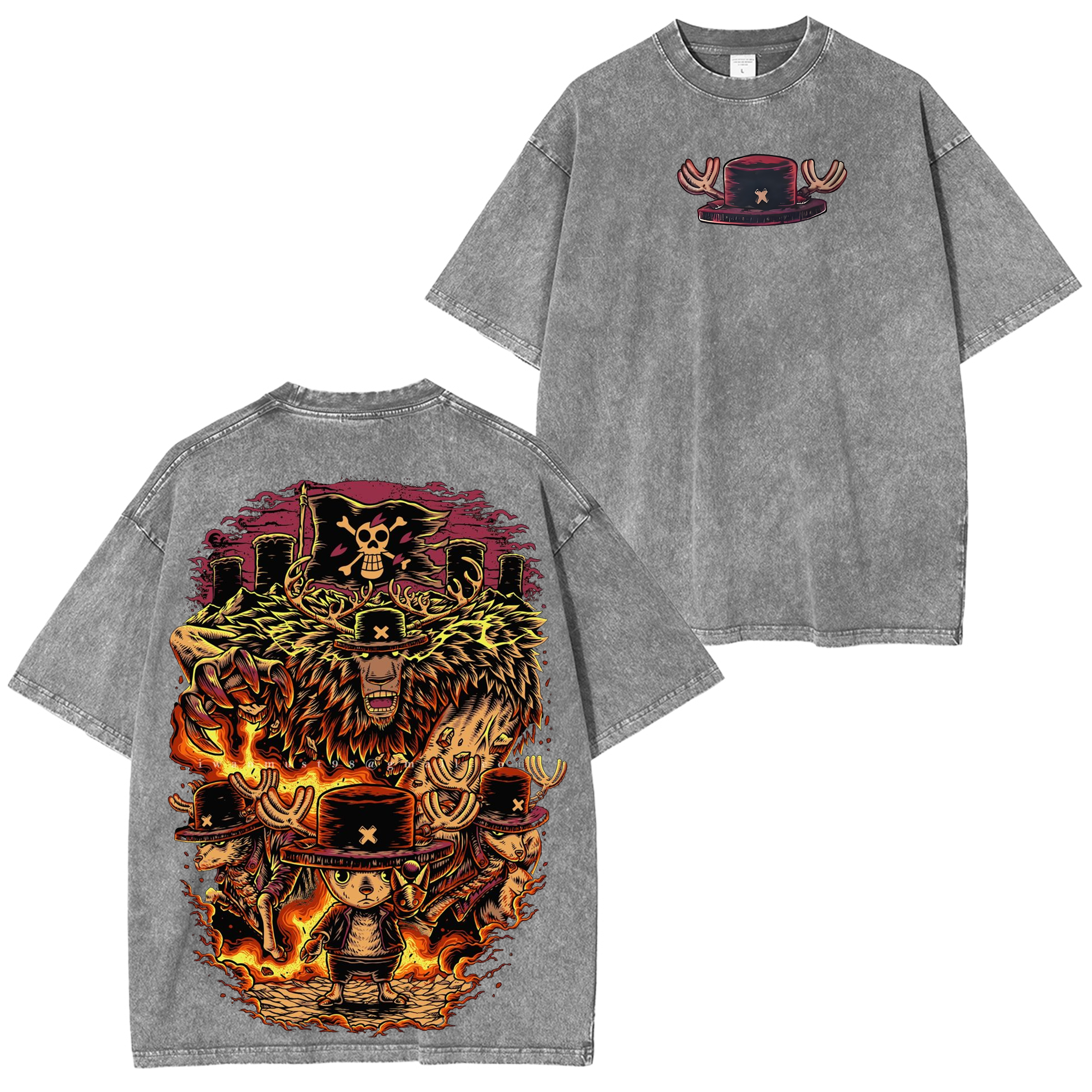 One Piece Chopper Anime Vintage T-Shirt