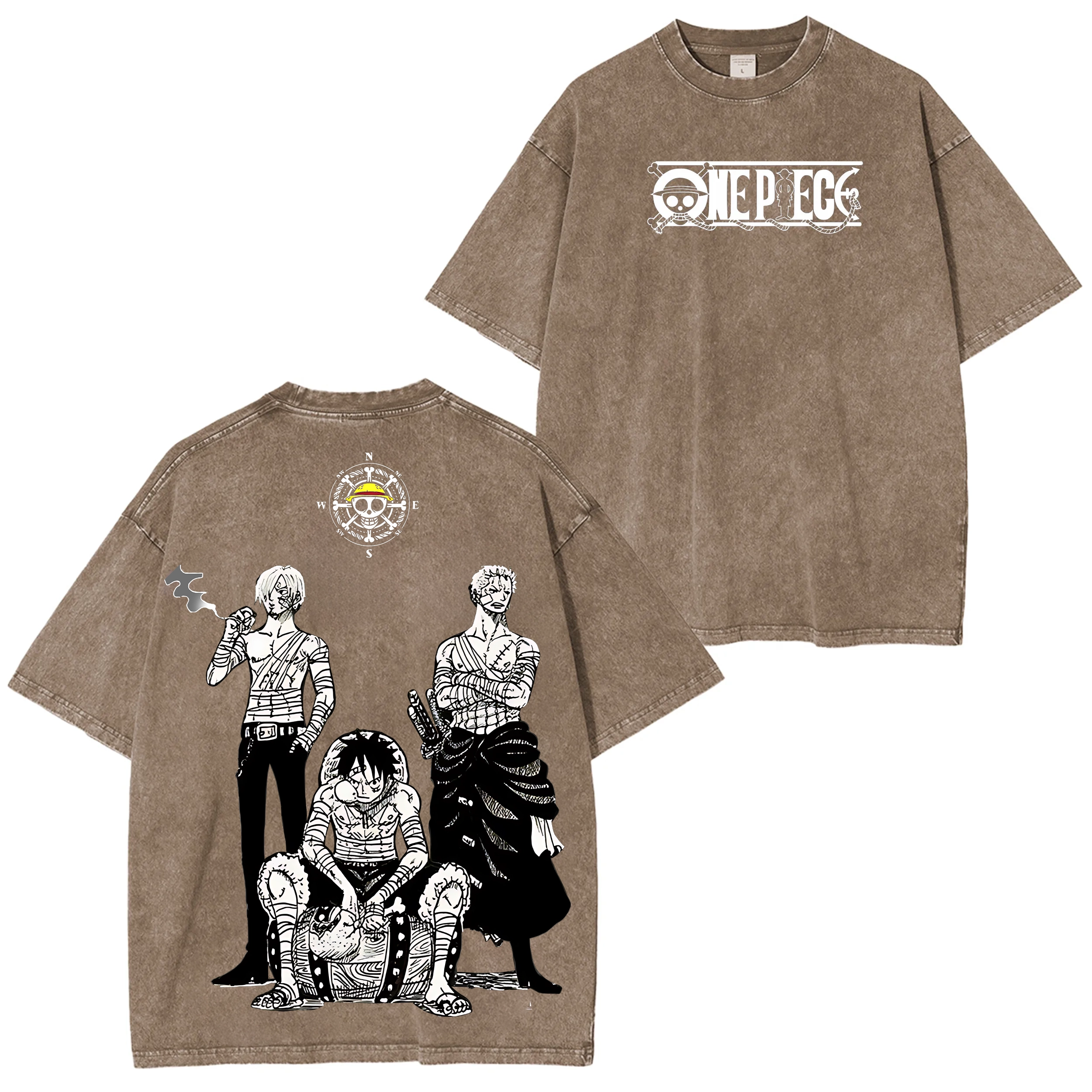 One Piece - Monster Trio Oversized T-Shirt