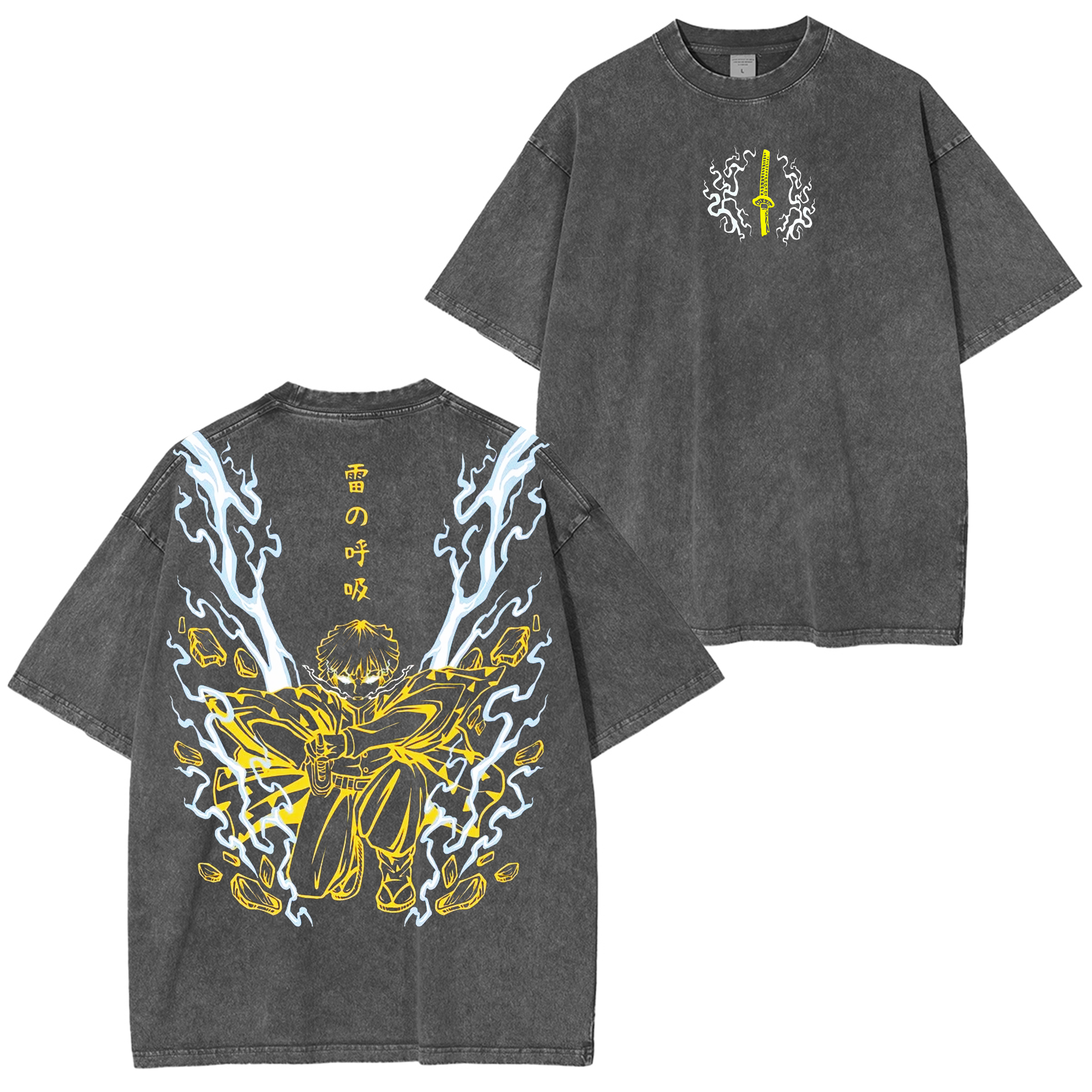Zenitsu Agatsuma Lightning Breathing T-Shirt