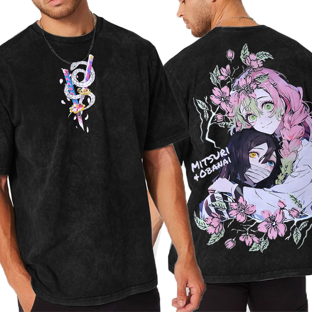 Demon Slayer Unisex Washed T-Shirt