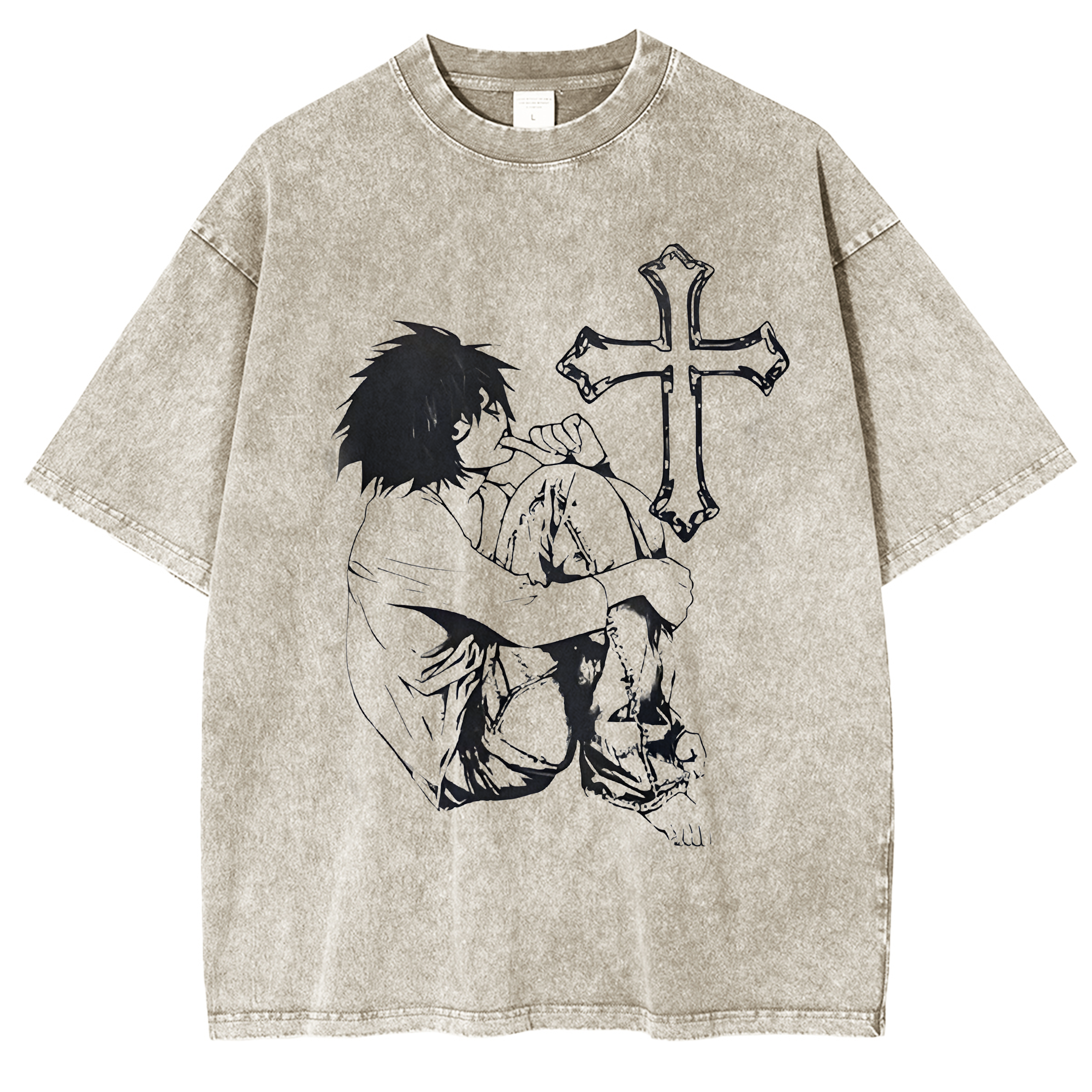 Death Note Vintage Unisex Washed T-Shirt