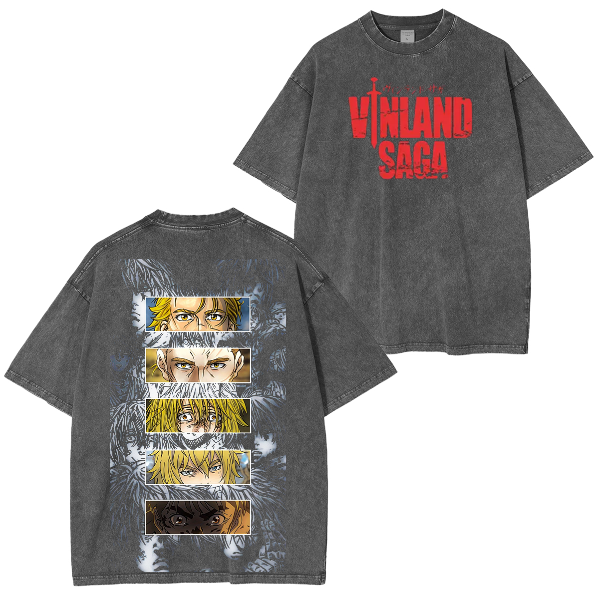 Vinland Saga Vintage Washed Unisex T-Shirt