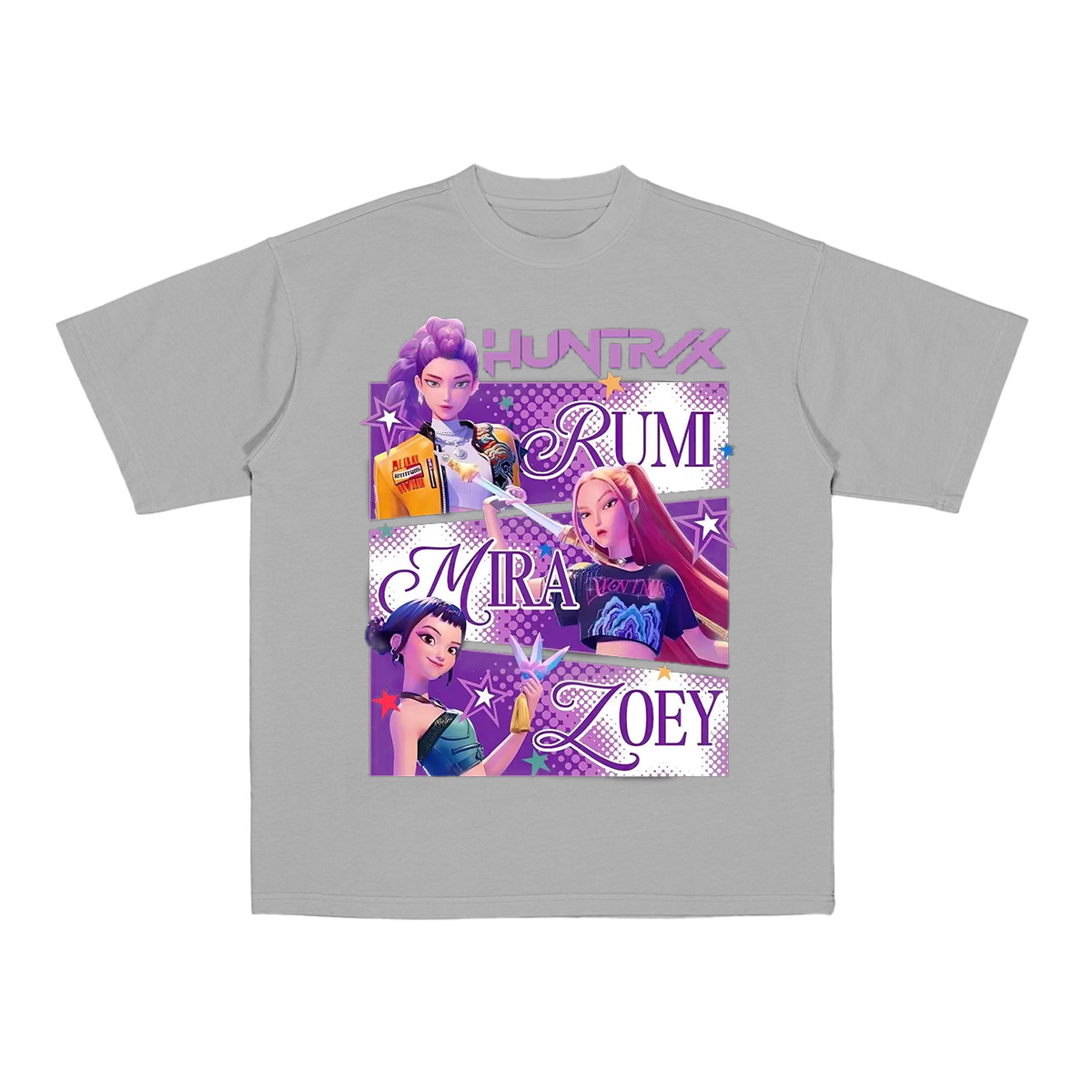 Huntrix Kpop Demon Hunters Cotton Tee