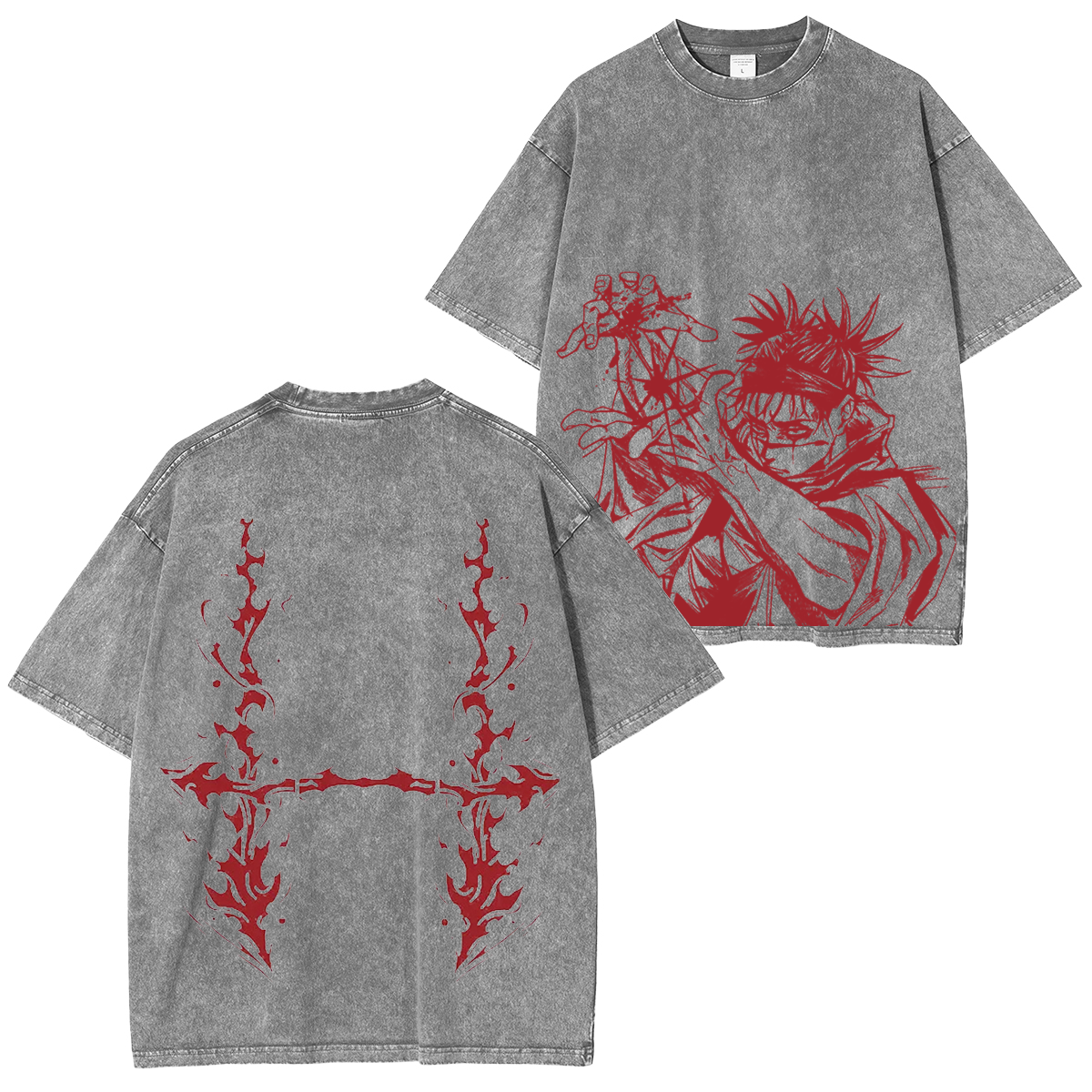 Jujutsu Kaisen Villains Washed T-shirt