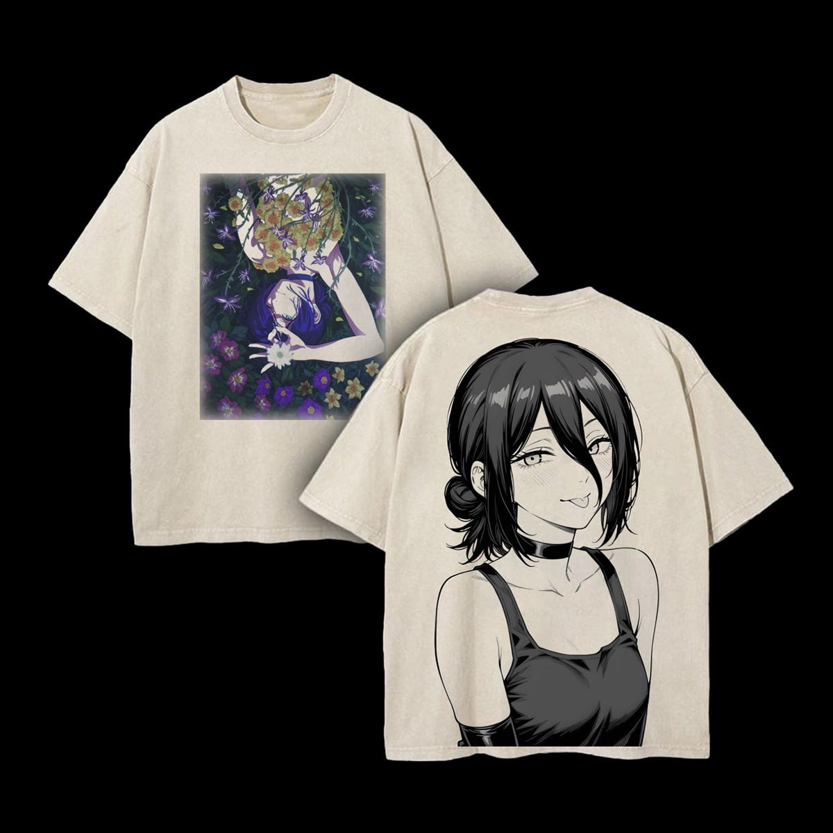 Chainsaw Man Vintage Washed Unisex T-Shirt