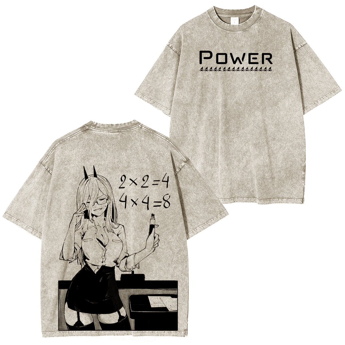 Chainsaw Man Vintage Washed Unisex T-Shirt