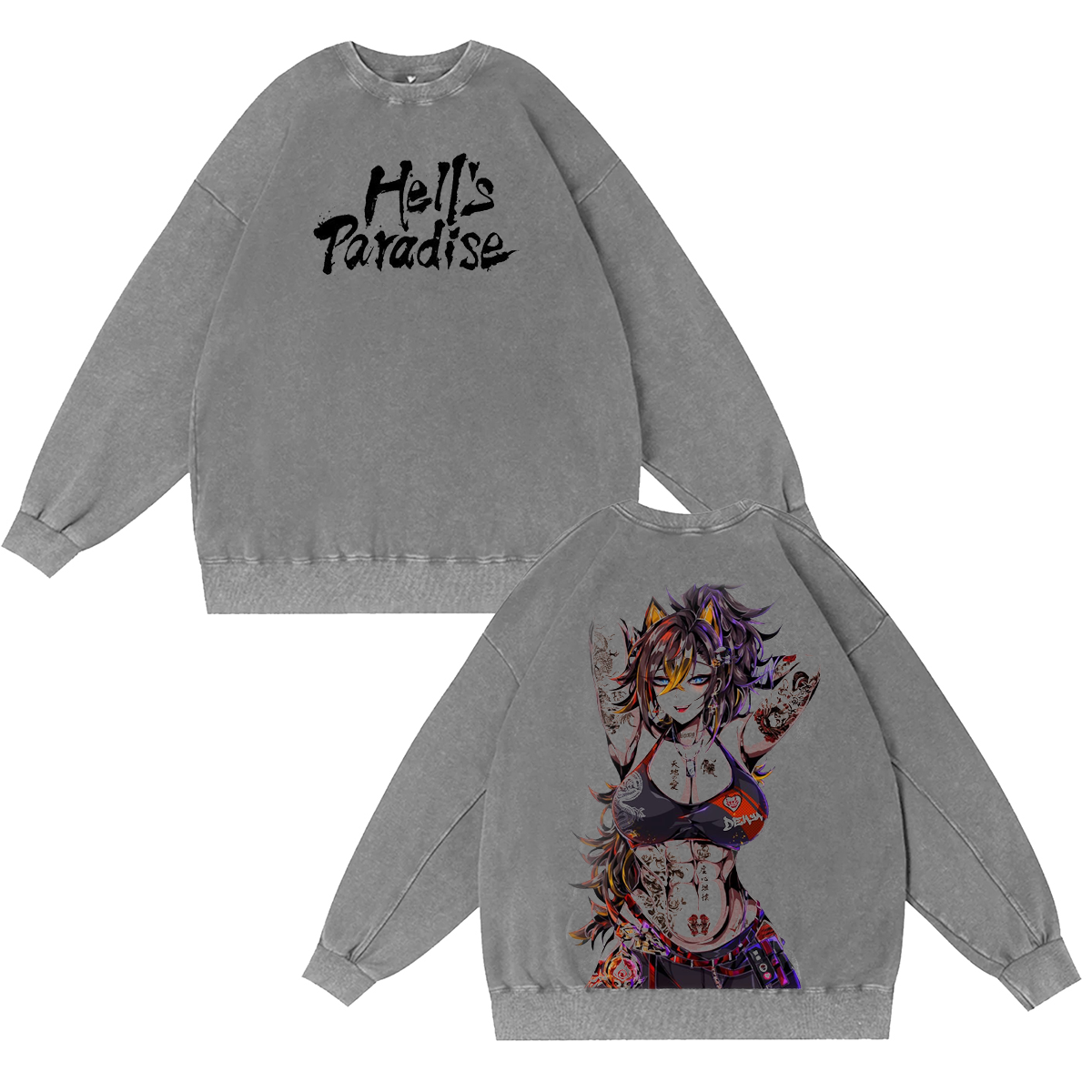 Genshin Vintage Washed T-shirt/Crewneck/Hoodie