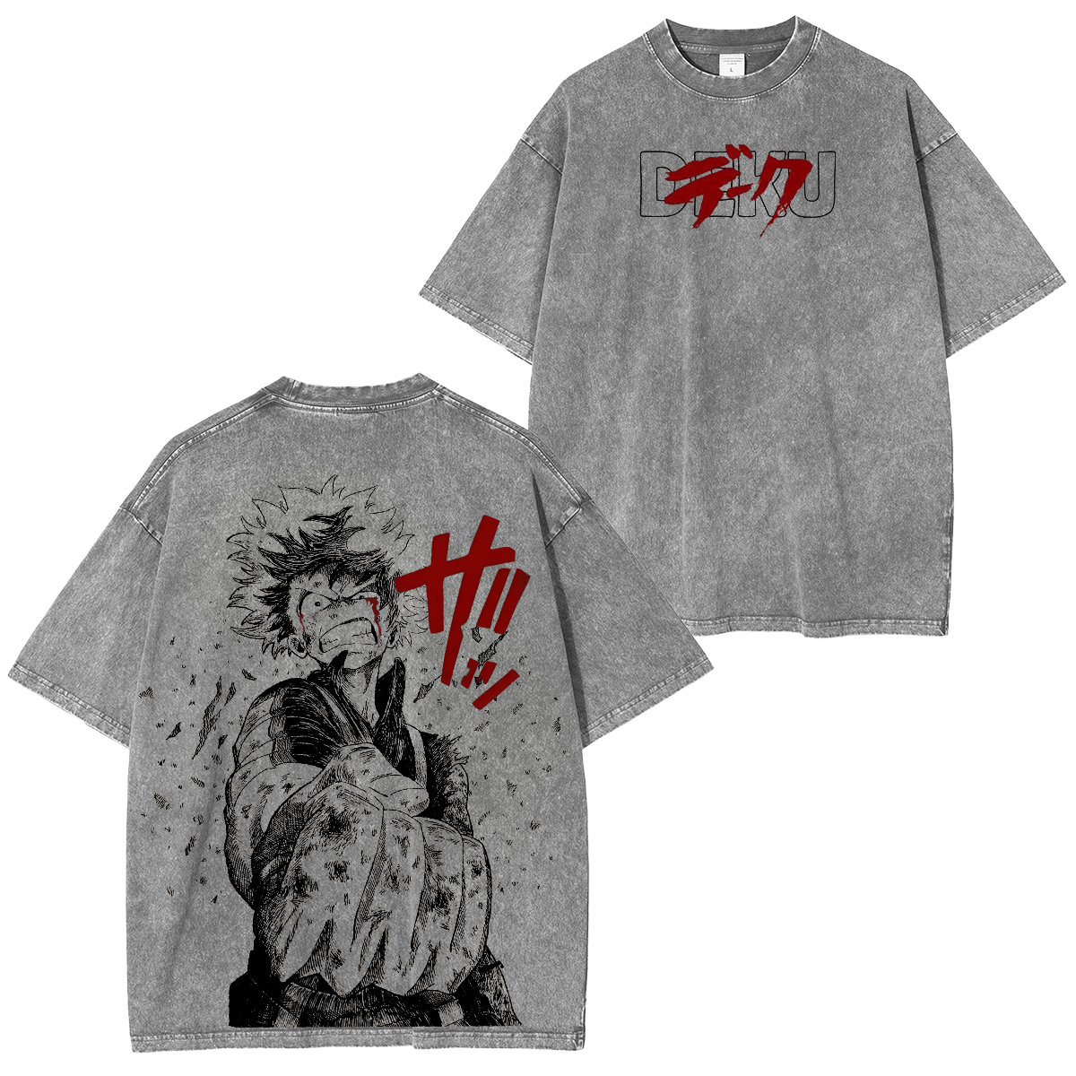 My Hero Academia Vintage Washed T-shirt/Crewneck/Hoodie