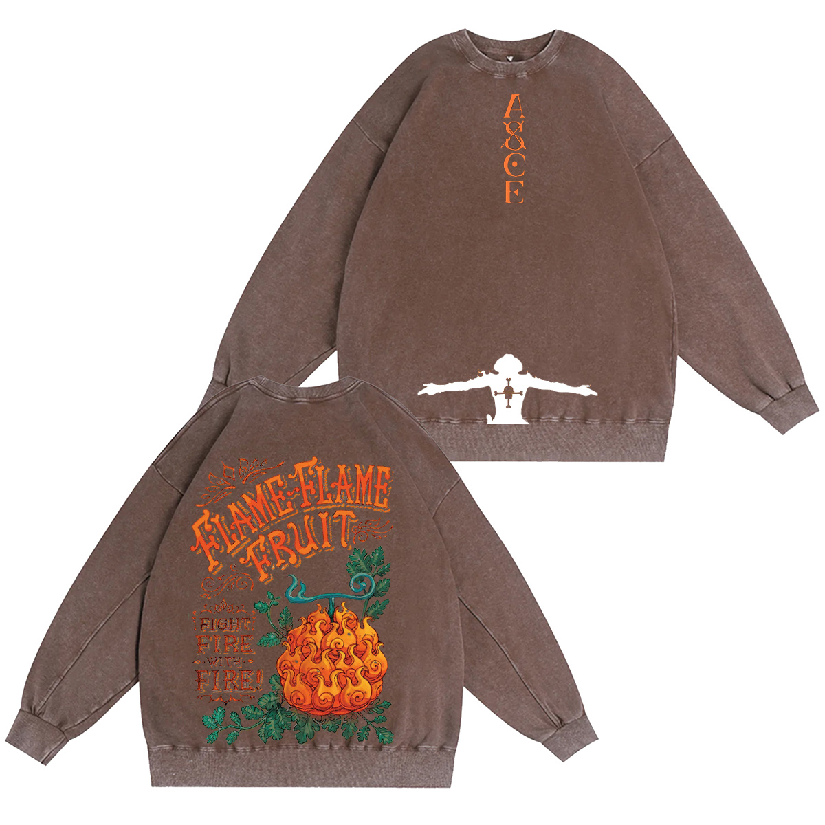 OnePiece : portgasdace Vintage washed T-shirt/Crewneck/Hoodie
