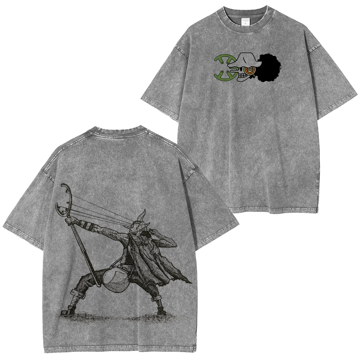 Sniper King Usopp washed T-shirt/Crewneck/Hoodie