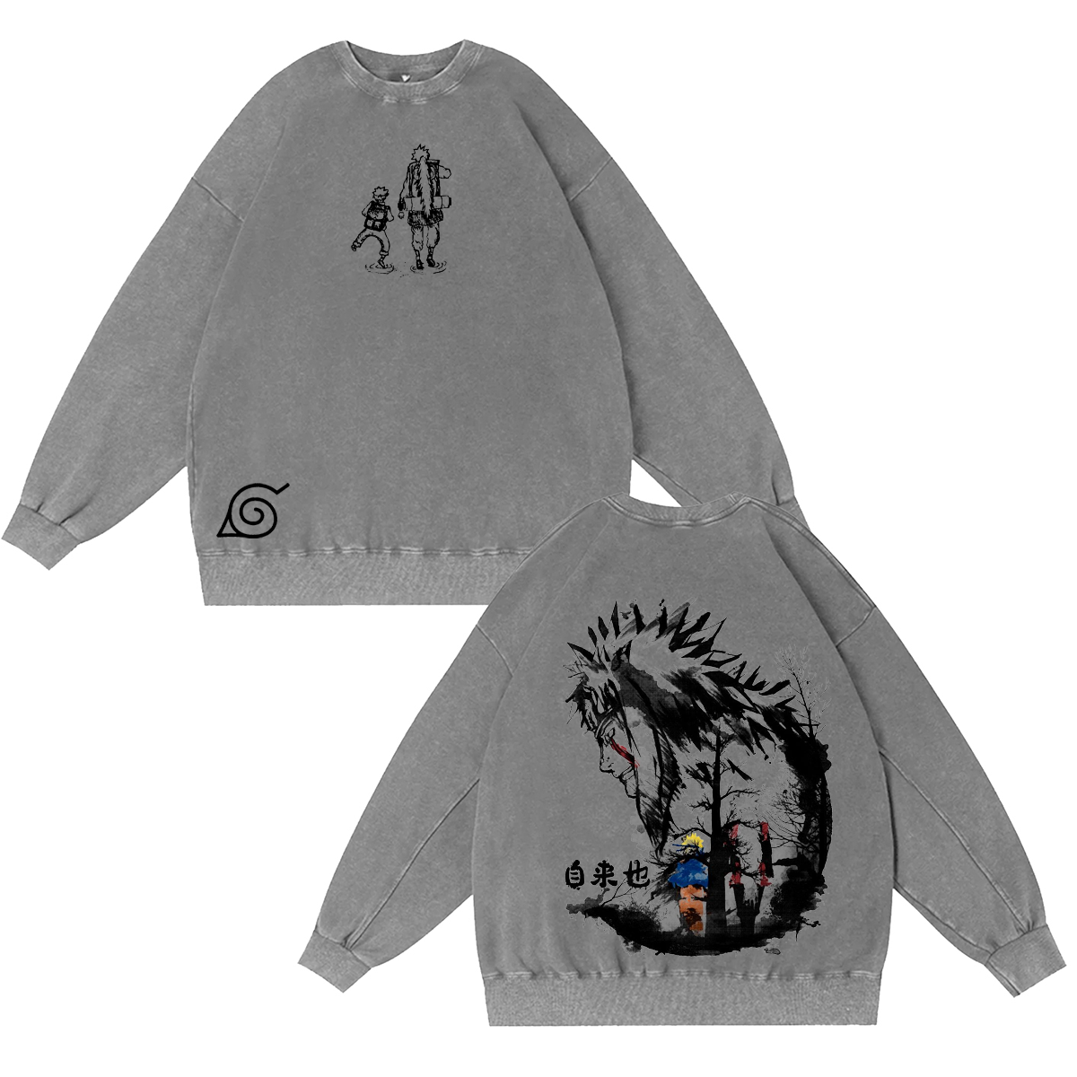 Naruto Vintage Washed T-shirt/Crewneck/Hoodie