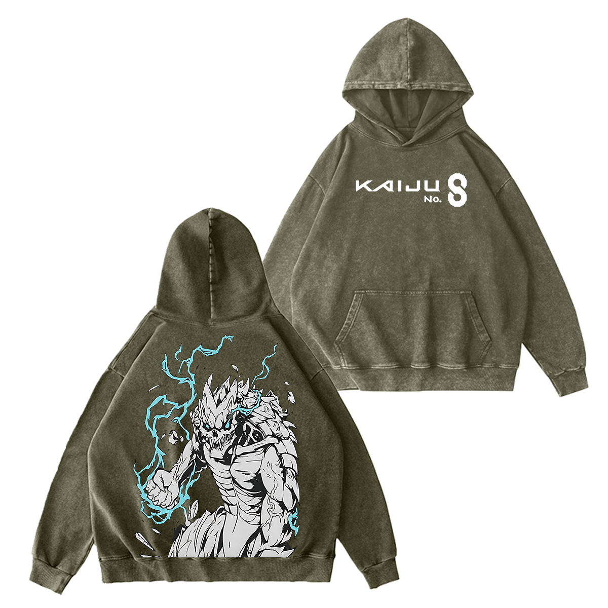 Kaijuno8 Vintage Washed T-shirt/Crewneck/Hoodie