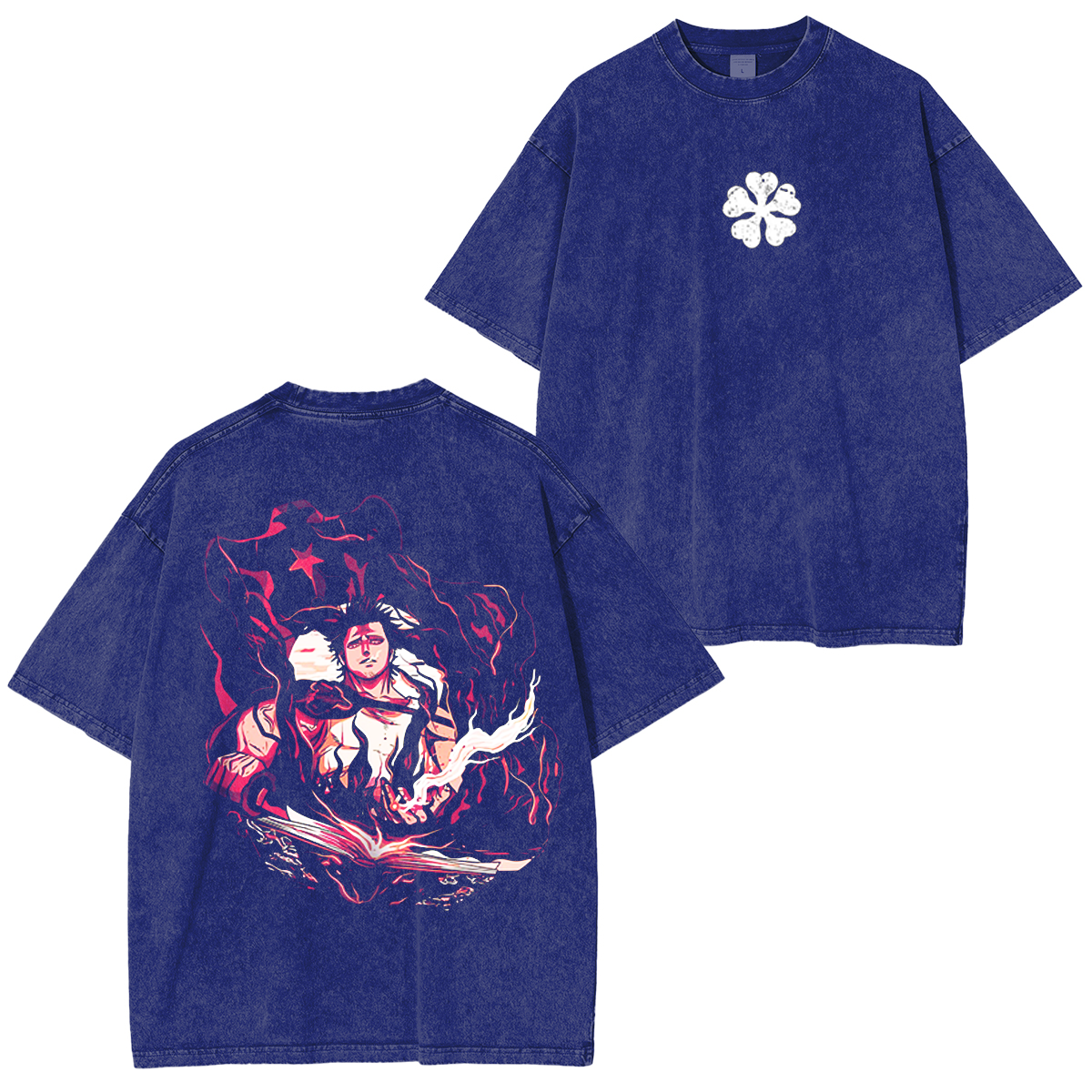 Black Clover Yami Vintage Washed T-shirt/Crewneck/Hoodie