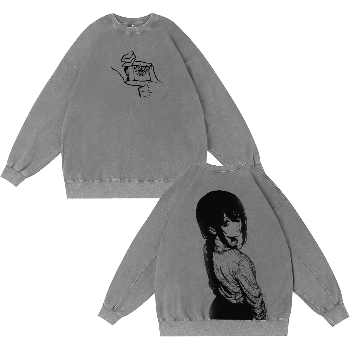 Chainsaw Man Vintage Washed T-shirt/Crewneck/Hoodie