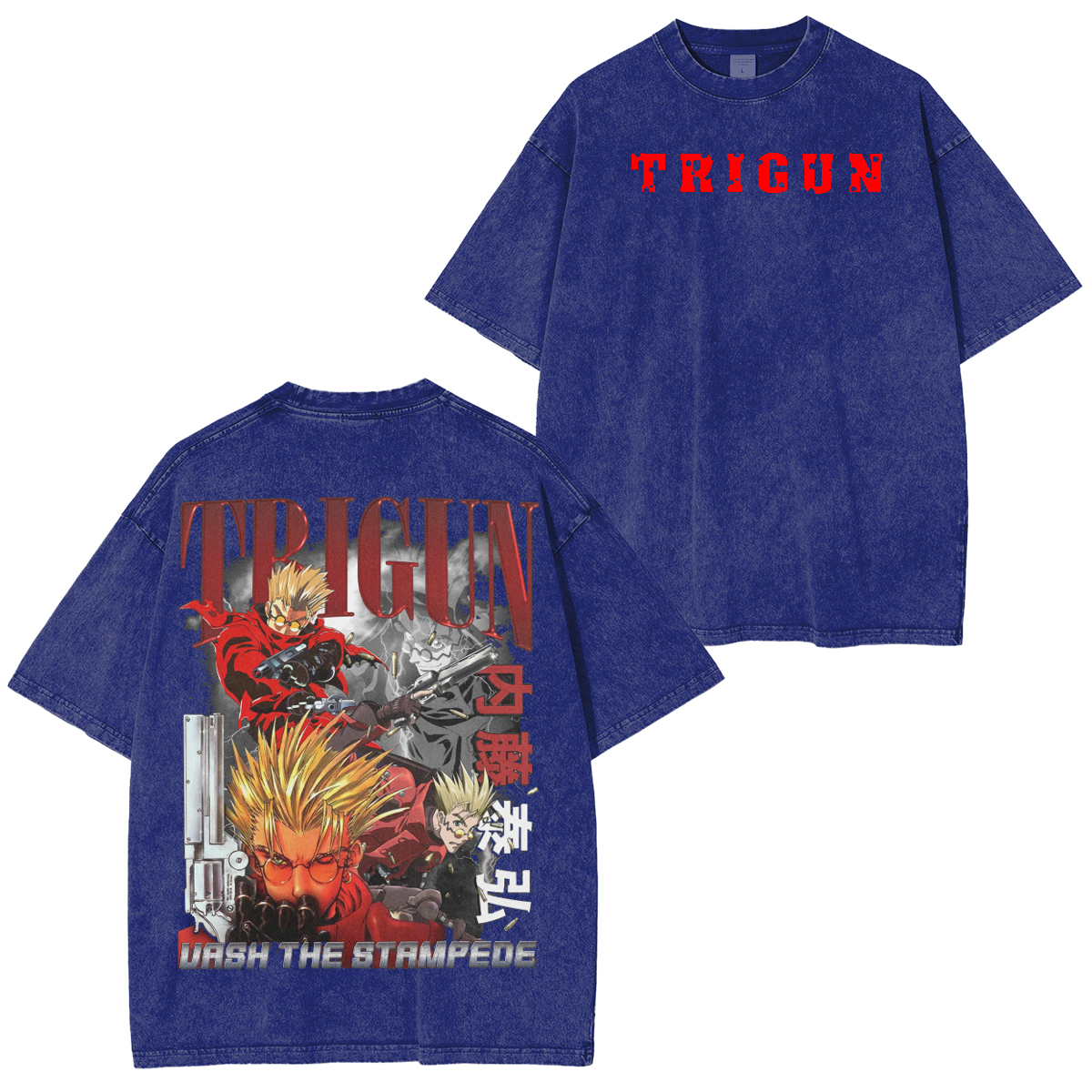 Trigun Vintage Washed T-shirt/Crewneck/Hoodie