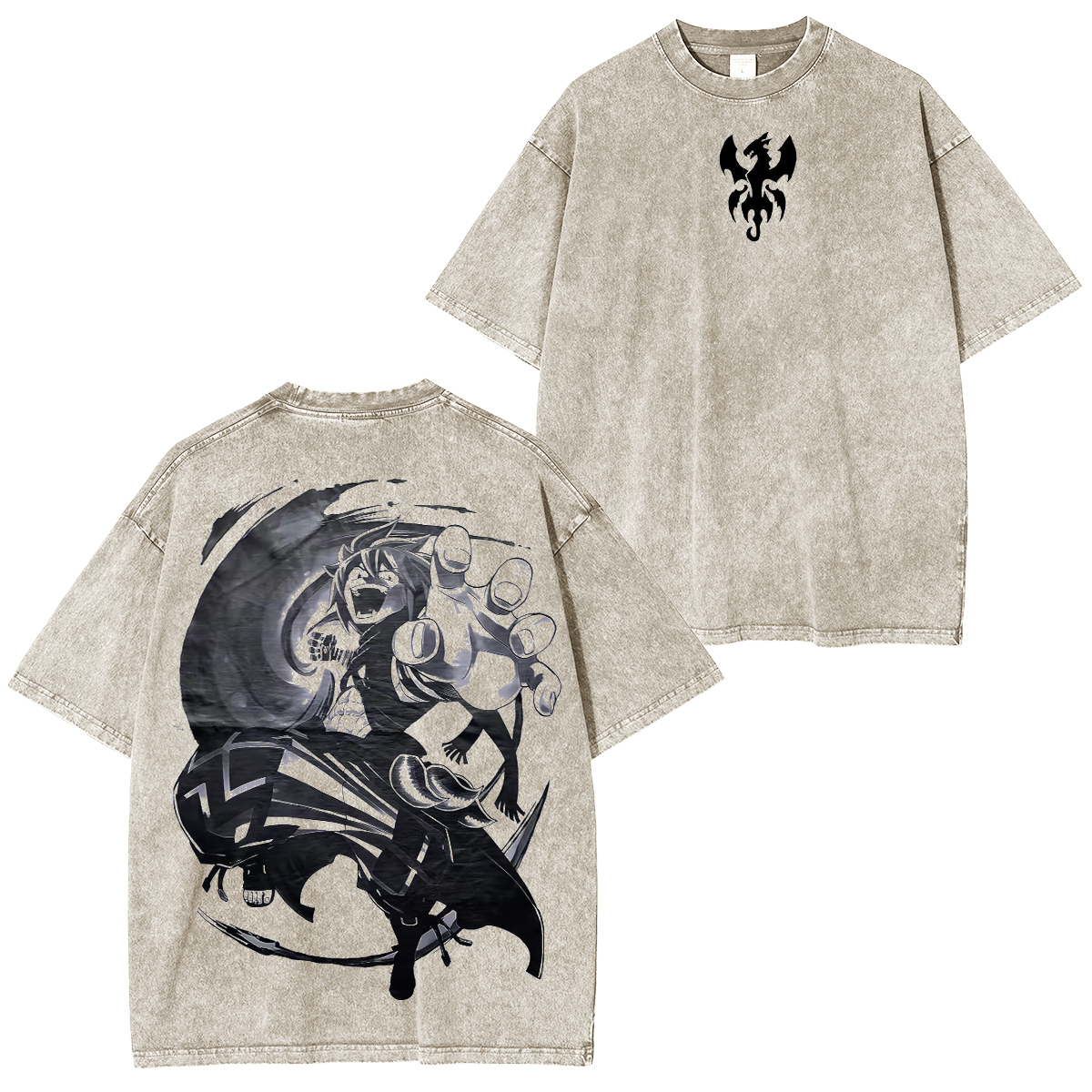 Natsu Dragneel Vintage Washed T-shirt/Crewneck/Hoodie